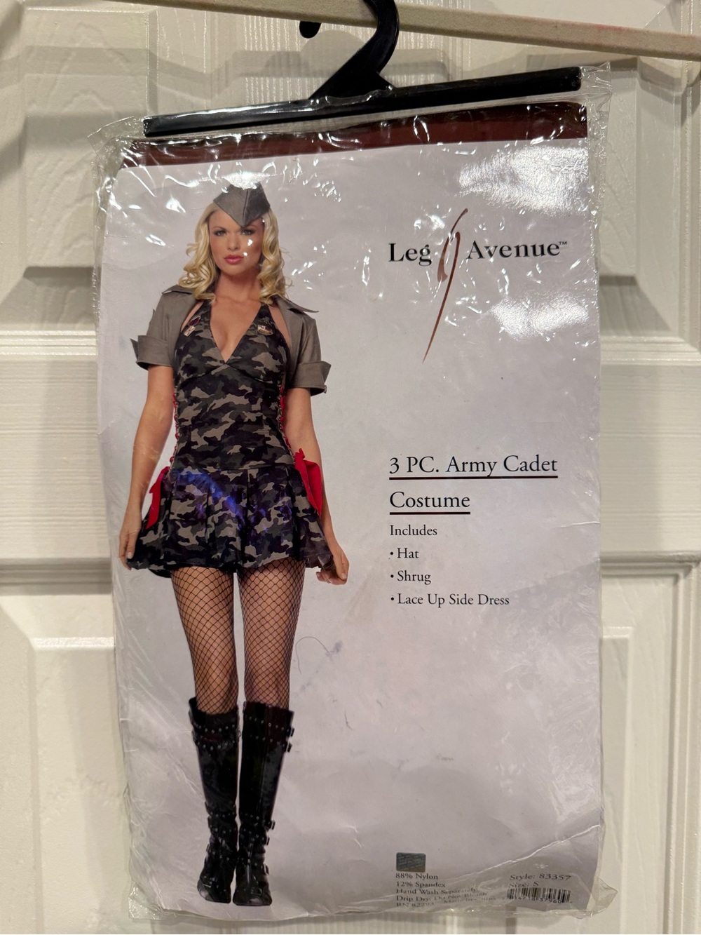 Women’s Leg Avenue Army Cadet Costume - Gray Camo